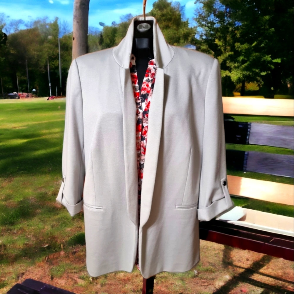 Chapter One ~ Open Front Vintage Blazer Jacket